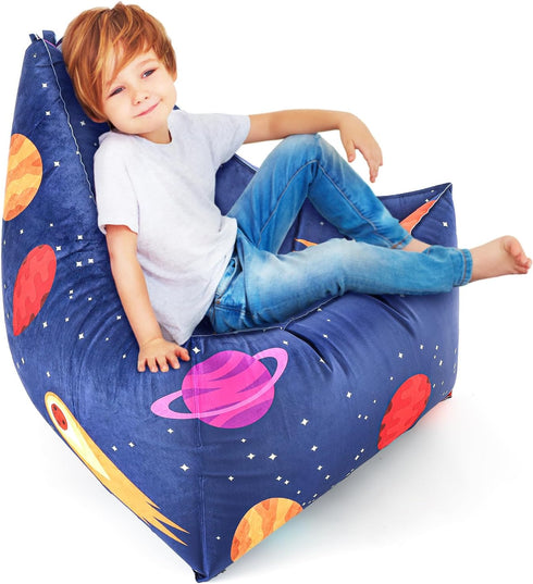 Meonum Sensory Chair for Kids with Autism Inflatable Peapod Autism Toys Space