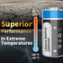 CR123A 3V Lithium Battery, 4 Pack 1600mAh with 10-Year Shelf Life for Flashlight Alarm System