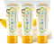 Jack N' Jill Natural Toddler Toothpaste, Fluoride Free, 40% Xylitol, BPA Free, Banana, 1.76 oz (Pack of 3)