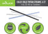 Reduce Reusable Hard Plastic Straws - 4 Pack, BPA-Free, Dishwasher Safe, Fits 20-50 oz Tumbler Mugs