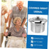 Stainless Steel Spittoon with Cover Durable Elderly Potty Urinal for Boy Girl and Adults Portable Chamber Pot for Home