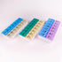 Apex Twice-A-Day Medicine Pill Organizer - Weekly Pill Dispenser, 2 Times-A-Day Vitamin Organizer, Color-Coded with