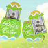 Sereliy Holder,12 Sets Easter Gift Card Egg & Bunny Easter Money Holder with Envelopes, Colorful Spring Basket
