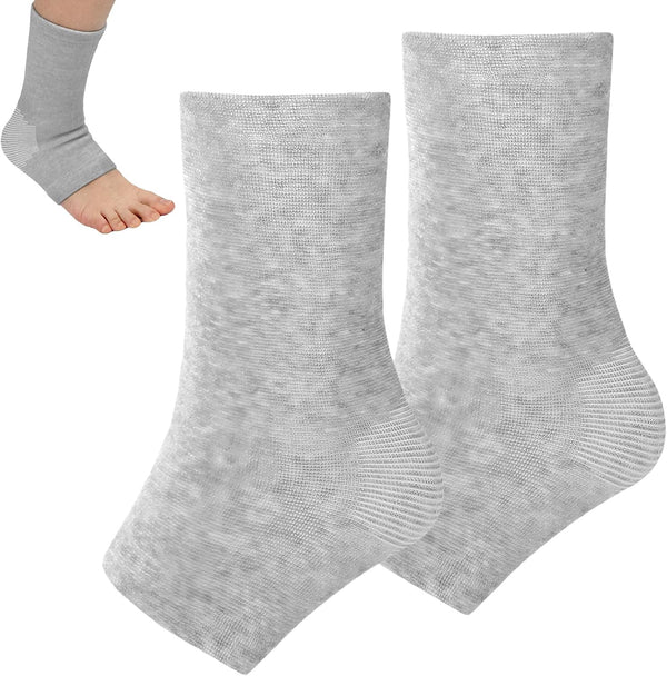 LUODAKA Ankle Compression Sleeve, Foot Compression Sleeve, Soft and Breathable Foot Sleeves, Foot