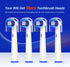 Replacement Toothbrush Heads - Compatible with Bitvae R1/R2, Rotating Electric Brush Heads for Oral B Braun Pro Series,