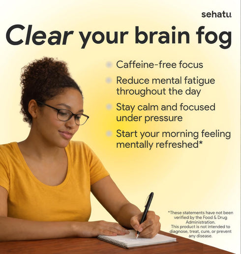 Packed 10 60 Count 30 Clarity Plus Cognitive Wellness Supplement | with Powerful Adaptogenic Mushrooms | Clear Brain
