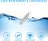 Keychain Pure Titanium Pill Holder - Portable Small 2 Compartment Waterproof Pill Box for Travel Emergency