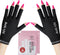 modelones UV Gloves for Nails, Professional UPF99+ UV Protection Fingerless Gloves for Gel Manicures