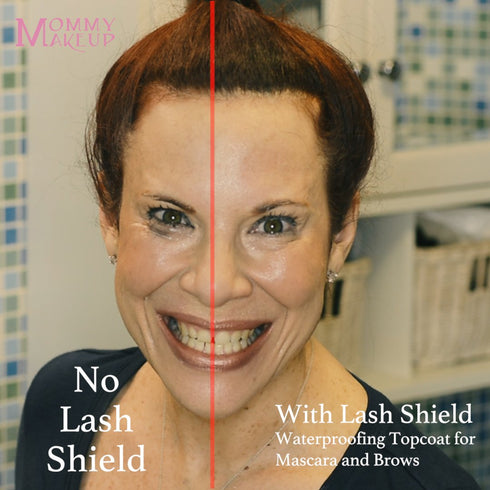 Lash Shield Waterproofing Top Coat for Mascara & Brows, Clear Waterproof Mascara Fixer, Smudge-Proof by Mommy Makeup