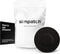 SIMPATCH Universal Adhesive Patch, No Hole (25-Pack) in Black