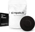 SIMPATCH Universal Adhesive Patch, No Hole (25-Pack) in Black