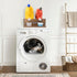 Honourable Wooden Laundry Detergent Holder, Retro Design, Holds 2 Bottles, Up to 35 lbs (Material: Plywood)