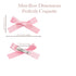 Mini Ribbon Bow Hair Clips for Women and Girls, 24 PCS, Spring Summer Coquette Barette Hair Clip Accessories