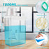 ZJRDYYK 2 Pack 61 OZ 1.8L, 2 Count, Laundry Detergent Dispenser, Liquid Detergent Dispenser for Laundry Room