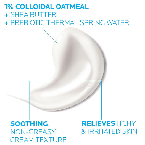 La Roche-Posay Lipikar Soothing Relief Eczema Cream, Face and Body Lotion For Eczema and Sensitive, Dry Skin