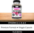 Kaya Naturals Women's Multivitamin, Antioxidant, Immune Support, Vitamins A, D, C, E, Biotin, & Multi-Mineral, 30 Count