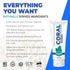 Coral White Mint Toothpaste, Natural Fluoride SLS Free, Coral Calcium Remineralizing, 4 Ounce