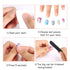 JANYUN 48 Pcs Stick on Nails for Kids - Fake Nails for Girls, Lovely Children Gift Nail Art Decoration