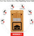 RIDDEX Plus Insect Control Plug-in, Mouse Deterrent for Defense Against Rats, Mice, Roaches, Bugs (Wood)