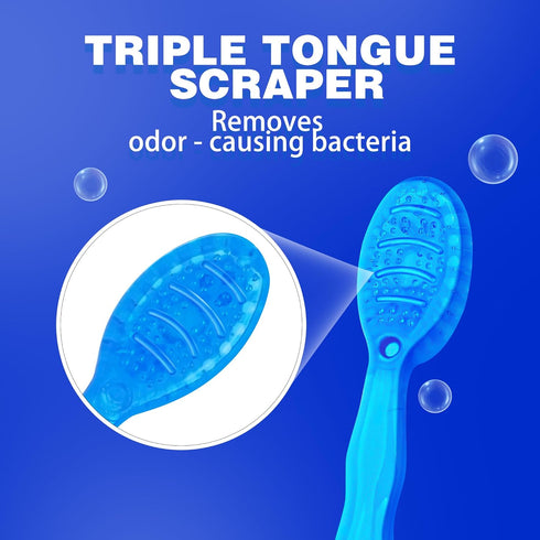 Malisseladi 5 1 Set 26 in Mini Brushes-Disposable Toothbrushes with Toothpaste + Floss + Pick + Tongue Scraper | Travel