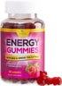 Energy Gummies Vitamin B12, Green Tea & Natural Caffeine, 1000 mcg Daily Energy, Raspberry Flavor, 60 Gummies