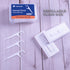 Dental Floss Set, 2 Pack 10 Count and 50 PCS/Box, Total 70 Picks Portable Travel Flossing for Oral Care (White 2+1)