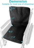 Waterproof Wheelchair Pad, Reusable Incontinence Underpad Fastened to Wheelchair for Adults and Kids