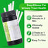 Easy@Home 25 Tests/Bottle Urinary Tract FSA Eligible Infection UTI Test Strips, Monitor Bladder Urinary Tract Issues Testing Urine- for Over The Counter (OTC) USE, Urinalysis (UTI-25P)