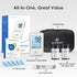 Blood Glucose Monitor Kit with 100 Blood Sugar Test Strips & Lancets, Glucometer, Lancing Device, Travel Case for Home
