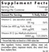 Allergy Research Group B12 Methylcobalamin Supplement - Vitamin B12 and Folate, with 400mcg Folic Acid, Pure, Vegetarian Lozenges - 50 Count