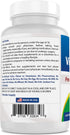 Best Naturals Vitamin D3 2000 IU (50 mcg) - 100 Tablets, 100 Days Supply for Immune Health, Strong Bones, & Muscle