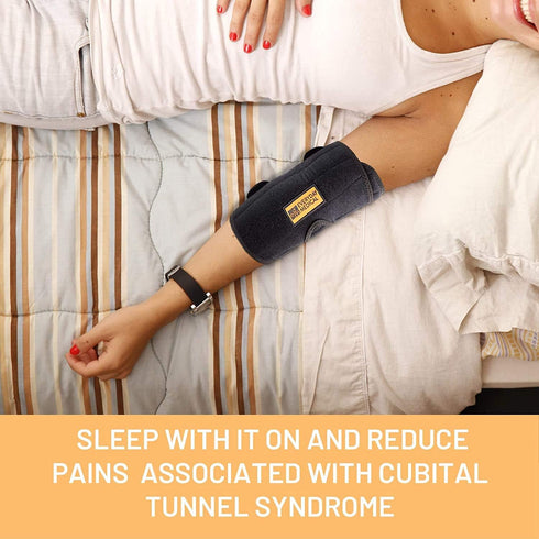 Everyday Medical Elbow Brace for Arthritis & Cubital Tunnel Syndrome, Unisex Elbow Immobilizer Splint, L/XL