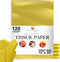 120 Sheets Yellow Tissue Paper - 15" x 20" Packing Paper Sheets for Moving and Gift Wrapping Supplies