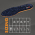 JobSite Gel Sport Insoles, Gel Heel & Metatarsal Shock Pad, US Men 8-13, Women 9-14 (Trim to Fit)