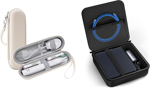 ProCase Travel Case for Electric Toothbrush Bundle with Hard Carrying Case for