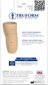 Truform Below Knee Stump Shrinker, Limb Compression with Ventilation, Large Beige, Amputee Care (16-20" Calf)