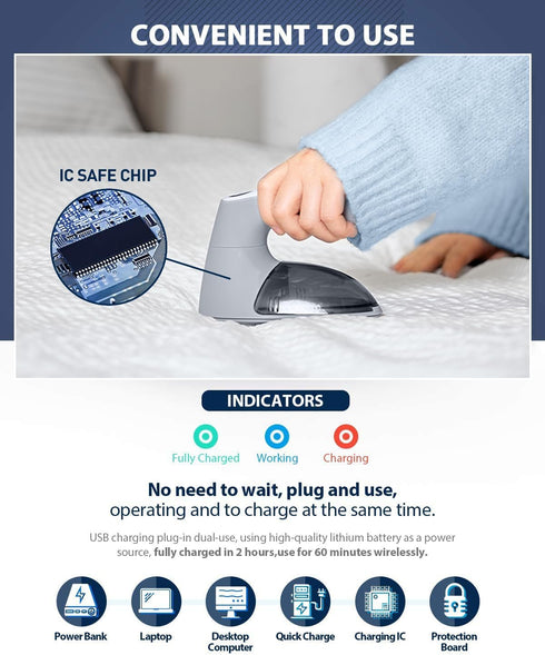 Bymore Fabric Shaver, Lint Remover Defuzzer for Clothes and Furniture, 6-Leaf Blades