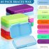 Sinmoe 40 Pack Dental Wax for Braces, Orthodontic Repair Kit with Storage Case and Cutter for Dental Care