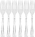 Lillian Tablesettings 48 Count Premium Plastic Fork, Clear