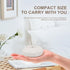 Ryistc Travel Sized Portable Mini Diffuser for Essential Oils Multifunction Waterless No Sound Mini Aromatherapy