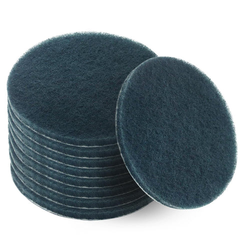 Auniwaig 1200-Grits 7 Inch Scrubber Scouring Pads, Multipurpose Drill Scuffing Disc, Hoop and Loop Surface Conditioning