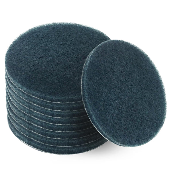 Auniwaig 1200-Grits 7 Inch Scrubber Scouring Pads, Multipurpose Drill Scuffing Disc, Hoop and Loop Surface Conditioning