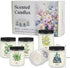 Scented,37.8 oz Summer Set Candles for Home Long Lasting, Natural Non Toxic Soy Candles, Spring & Scented Candles