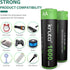 Solar Lights Batteries AA 1600mAh High Capacity 1.2V Ni-MH Rechargeable for Outdoor Solar Lights