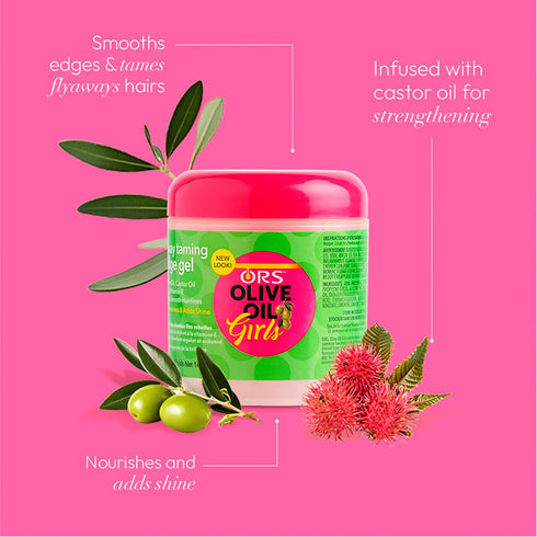 Olive Oil Girls Fly-Away Taming Hair Gel