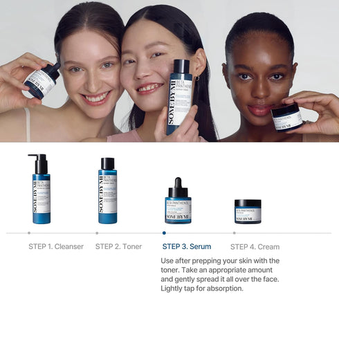 SOME BY MI Renewed Beta-Panthenol Repair Serum, 1.01Oz, Daily Face Serum for Skin Moisturizing and Anti-Wrinkle