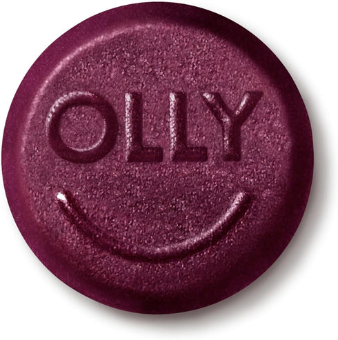OLLY Extra Strength Daily Energy Gummy, 60 Count, Caffeine Free, 1000mcg Vitamin B12, CoQ10, Berry Yuzu Flavor