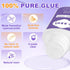 NXJ INFILILA Nail Glue - Professional Brush On Nail Glue for Acrylic & Press On Nails, Long Lasting 7ML/0.23OZ