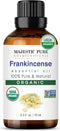 Majestic Pure USDA Organic Frankincense Essential Oil, 100% Pure Natural Oil for Pain Relief, Aromatherapy, Skin (0.3