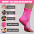 NuCamper Ankle Brace Compression Socks for Achilles Tendonitis Relief,Ankle Compression Sleeve Foot Support for Men